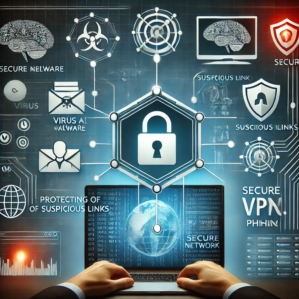 Firewall icon for network security or VPN secure connection.